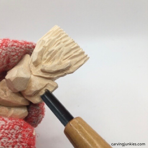 Big Haired Troll Wood Carving Tutorial From A Wood Block