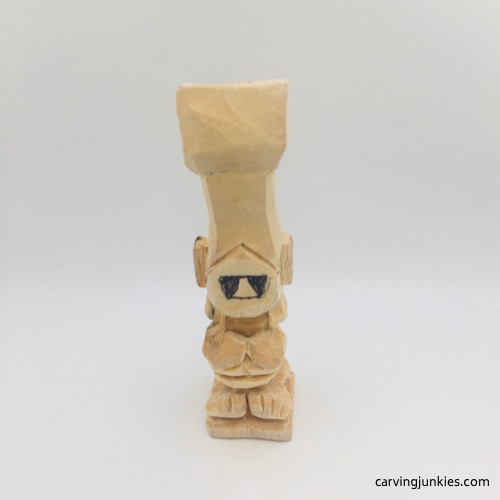 Funny Troll Carving You Can Make From Wood Using A Knife